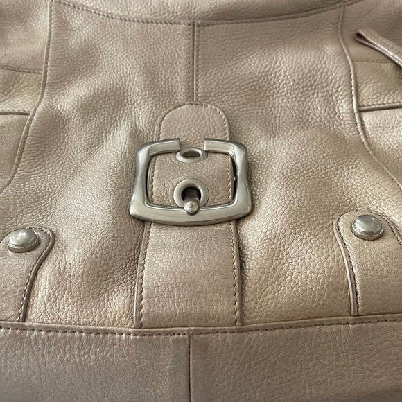 B. Makowsky Leather Handbag - Picture 10 of 12